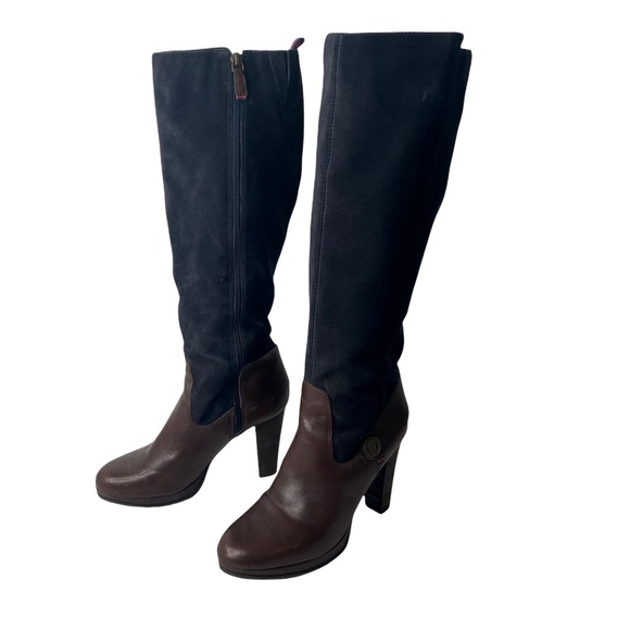 Tommy Hilfiger Shoes - NWOT Tommy Hilfiger Megan Suede Leather Riding Equestrian Boots Size 8.5